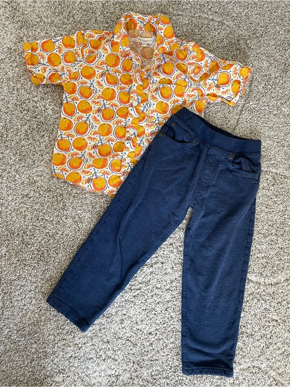 Boys 4T Organic Cotton Outfit Bundle